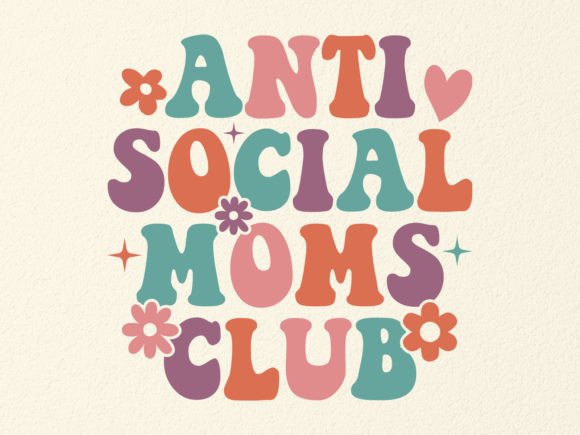 Anti Social Moms Club SVG: A Designer's Review