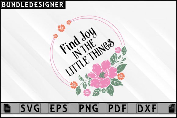 Boho Floral Wreath Quote SVG PNG Design