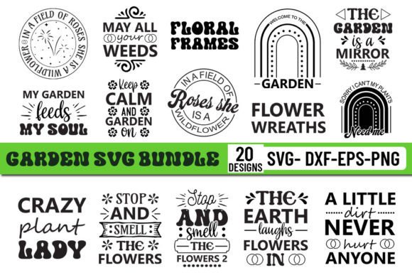 Garden SVG Bundle: A Designer's Take on Real Embroidery Use