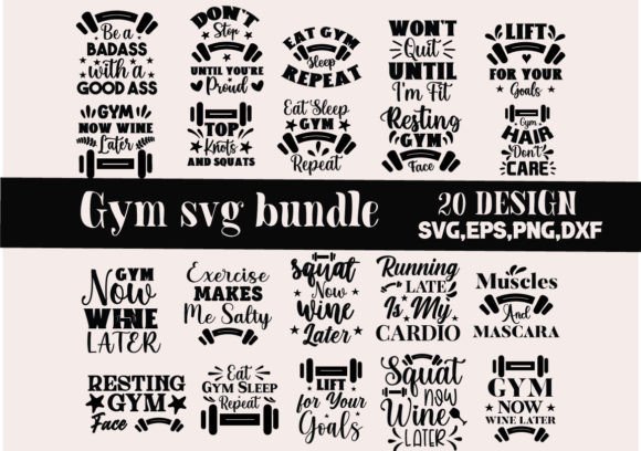 Gym Svg Bundle Review: A Designer's Take on Fitness Embroidery