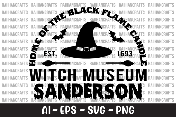 Home of the Black Flame Candle SVG