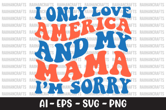 I Only Love America Retro SVG: A Designer's Review