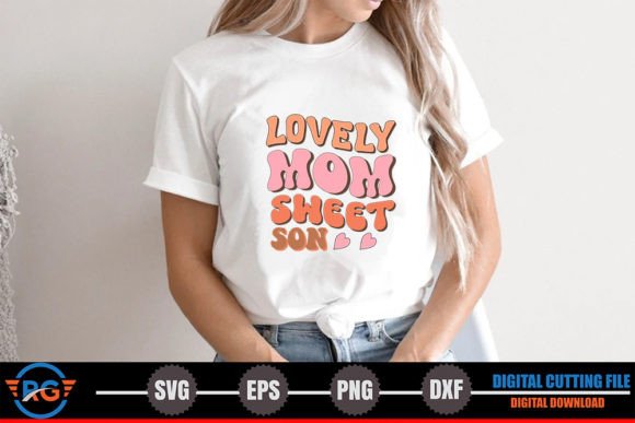 Lovely Mom Sweet Son – Retro SVG: A Designer's Review