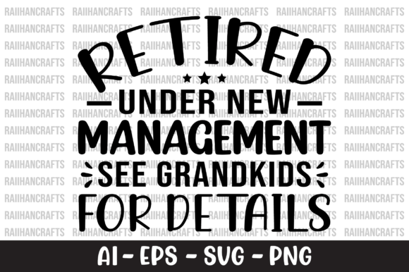 Retired Under New Management SVG